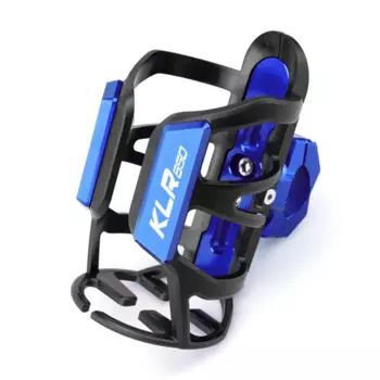 Подходит для Kawasaki KLR650 KLR 650 KLR250 250, универсальный держатель для бутылки с водой для напитков с ЧПУ, держатель для чашки