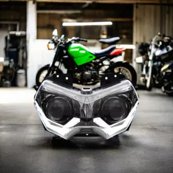 Подходит для Kawasaki Z900 2020 + полный комплект светодиодных фар в сборе, мотоциклетная фара, прожекторная лампа, светодиодная фара, лампа