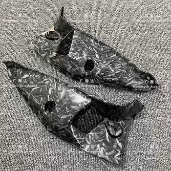 Подходит для Kawasaki Z900 Z 900 2020 2021 боковая панель внутренняя обтекатель боковая крышка внутренняя боковая вентиляция защита трубы краска из углеродного волокна