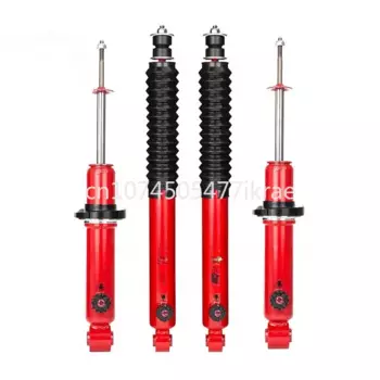 Подходит для Mitsubishi Montero 00-06, регулируемый двухтрубный амортизатор, амортизатор для внедорожника, заполненный азотом