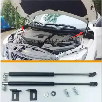 Подходит для NISSAN QASHQAI J11 2014-2019, аксессуары для автомобиля, капот, Газовый амортизатор, поддержка подъема, Стайлинг автомобиля
