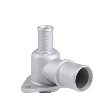 Подходит для Peugeot 206 207 307 308 408 Citroen C2 C5 C-ELYSEE, водовпускная труба двигателя, радиатор, водопроводная труба, тройник, алюминий