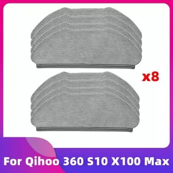 Подходит для Qihoo 360 S10 X100 Max Робот-пылесос Аксессуары Основная боковая щетка HEPA-фильтр Тряпка для швабры Запасные части