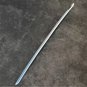 Подходит для skoda Octavia A7 2014-2017, хромированная задняя дверь багажника, аксессуары для молдингов задних ворот