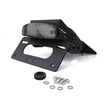 Подходит для Suzuki GSX-8S 2023-2024 GSX-8R 2024 GSX8R Fender Eliminator со светодиодным задним хвостом, аккуратный держатель номерного знака мотоцикла