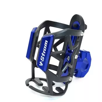 Подходит для SUZUKI V-STROM 650 Vstrom 650XT vstrom 1000 DL, аксессуары для мотоциклов с ЧПУ, держатель для бутылки с водой для напитков, держатель для чашки, крепление