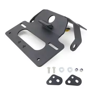 Подходит для Triumph Scrambler 1200 XE/XC 2019-2021 2022 2023 2024, кронштейн для держателя номерного знака, комплект для устранения заднего хвоста, аккуратное крыло