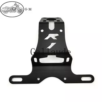 Подходит для Yamaha YZF-R1 R1 2004-2015 задний хвост аккуратный комплект для устранения крыльев держатель номерного знака Кронштейн черный мотоцикл алюминий