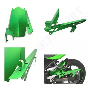 Подходят для Kawasaki Ninja 400 Z400 аксессуары для мотоциклов, брызговик заднего крыла, комплект крышек цепи ниндзя 2018-2021