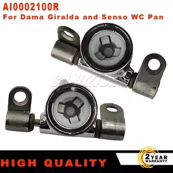 Подходят для Roca Dama Giralda Senso съемные шарниры на сиденье унитаза, набор легких сменных петель AI0002100R