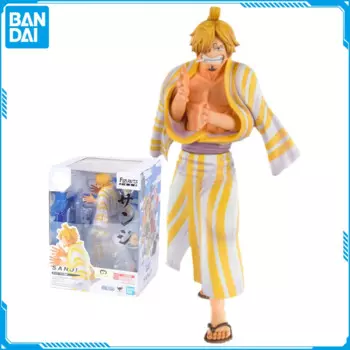 Подлинная фигурка BANDAI Figuarts ZERO, аниме ONE PIECE Vinsmoke Sanji Wano Country Sangoro, коллекционная модель игрушки, подарок для детей