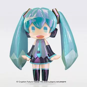 Подлинная фигурка Хацунэ Мику Hello Good Smile Gsc Spot Aurora, красочная/прозрачная перламутровая версия, аниме, ручная модель, подарок