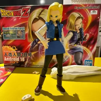 Подлинная фигурка в наличии Bandai rise FRS Dragon Ball Z, искусственный мир № 18, Сборная модель, игрушечные подарки