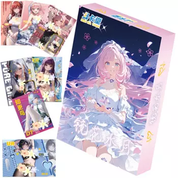 Подлинная карта A Mirage для детей Furina Kamisato Ayaka Goddess Story, привлекательная ограниченная коллекция игр для молодых девушек, детские игрушки