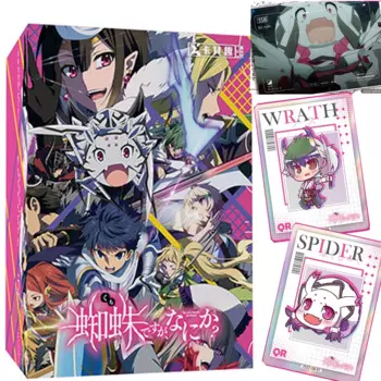 Подлинный, так что я паук, так что? Карты для мальчиков фантазия аниме ограниченные изысканные ролевые карты семейный стол игра подарки на день рождения