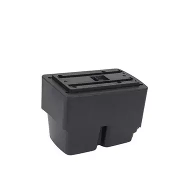 Подлокотник для автомобиля Ford Fiesta 2009 2010 2011 2012 2013 2014 2016 2017 кожаный подлокотник центральная консоль двухслойный Usb