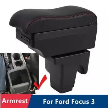 Подлокотник для автомобиля Ford Focus 3 Mk3 2011 2012 2013 2014 2015 2016 2017 2018 2019 2020 2021 2022