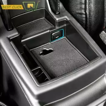 Подлокотник для хранения для AUDI Q5 2009-2017, контейнер для центральной консоли, поднос для перчаток, держатель для чехла, автомобильный Органайзер 2010, 2011, 2012, 2013, 2015