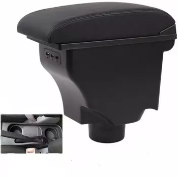 Подлокотник для Hyundai Elantra XD, центральный контейнер для хранения вещей с подстаканником и USB-интерфейсом