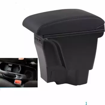 Подлокотник для Kia Rio 3 K2, центральный подлокотник с USB-зарядкой и пепельницей