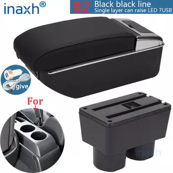 Подлокотник для Nissan Tiida, подлокотник для Nissan Sylphy Versa, Tiida, латио, задний подлокотник для автомобиля, модифицированная модель 2007-2017