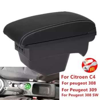 Подлокотник для Peugeot 308 2008 2009 2010 2011 T7 SW / Citroen C4 2012