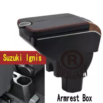 Подлокотник для Suzuki lgnis, центральный контейнер для хранения, с USB-подставкой