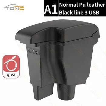 Подлокотник для Toyota Aqua 2011 ~ 2020, автомобильный подлокотник для Toyota Aqua, внутренняя модификация, зарядка через USB, автомобильные аксессуары, контейнер для хранения