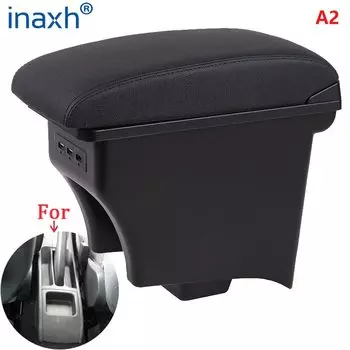 Подлокотник для Volkswagen POLO, модифицированные внутренние детали для VW POLO, AMEO, Аксессуары для автомобилей, USB, светодиодный