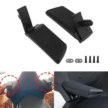 Подлокотник для заднего пассажирского мотоцикла Honda Gold Wing Tour 2018-2020, черный, левый, правый, регулируемый, аксессуары для мотокросса