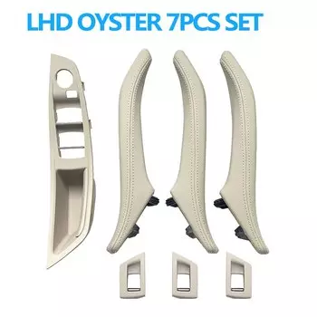 Подлокотник LHD RHD, кожаная дверная ручка в сборе, 7 шт. в комплекте, для BMW 5 Series F10 F11 F18 520i 523i 525i 528i 535i
