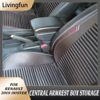 Подлокотник Livingfun для 2019 Renault Duster, подлокотник для Renault Duster, Китай, подлокотник для хранения