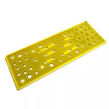 Подложка совместимая с Mirka DEOS 383CV шлифовальная накладка с крючками и петлями абразивные инструменты сменная защитная накладка 70x мм