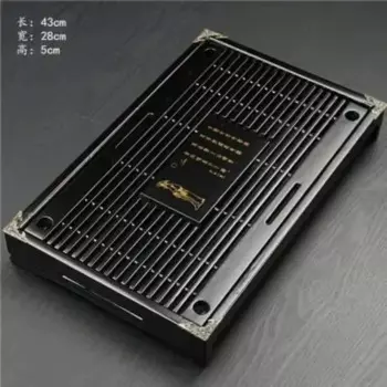 Поднос для чая из массива дерева, поднос для дренажа воды, искусственный ящик, доска для чайной комнаты, стол, китайские инструменты для церемоний