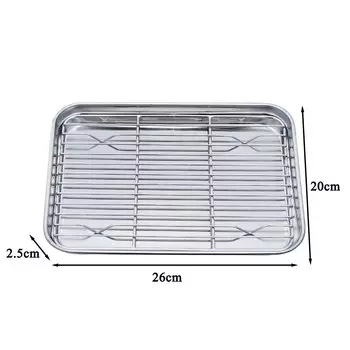 Поднос для выпечки из нержавеющей стали