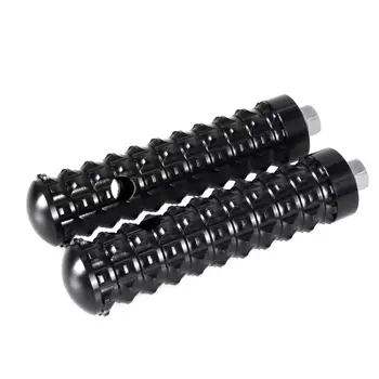 Подножка для ног мотоцикла, эффективная противоскользящая задняя подставка для ног, подставка для ног, задние подножки для мотоцикла, комплект задних педалей с резьбой