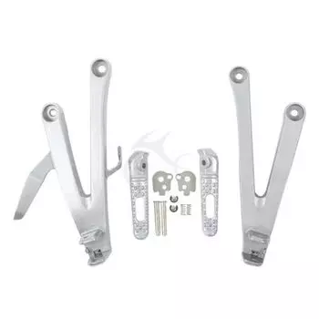 Подножка заднего пассажира, подножки, кронштейны для Honda CBR 600RR 600 RR 2007-2024 2023 2022 2021 2019 2018, аксессуары для мотоциклов