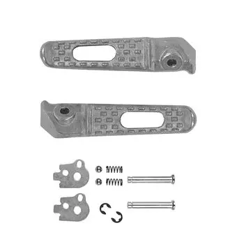 Подножки для мотоцикла Honda CBR600RR 2003-2006 CBR1000RR 2004 2005 2006 2007 2008 2009 2010 2011-2014, передние и задние подножки