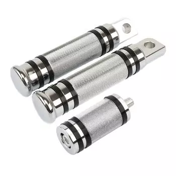 Подножки для мотоцикла, передняя и задняя подставка для ног, рычаг переключения передач с ЧПУ для Harley Sportster Dyna Fatboy Breakout Softail Touring Roadking VRSC