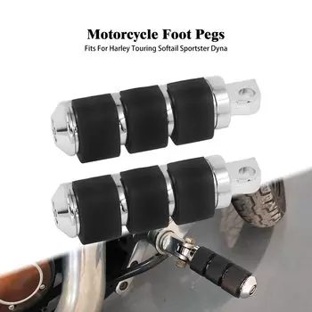Подножки для мотоцикла, подставка для ног для Harley Sportster XL 883 1200 Touring Electra Street Glide Road King FLTRX Softail FXBB