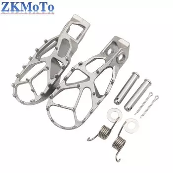 Подножки для мотоцикла, подставка для ног, подставка для педалей для KTM XC XCF XCFW SX SXF XCW EXC EXCF XWF 125-500 для Husqvarna FC 2023 2024