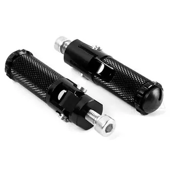 Подножки для мотоцикла задние, подножки для гоночного велосипеда, M8, складные алюминиевые, универсальные