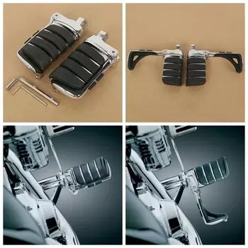 Подножки с переключателем, мужские крепления для Harley Touring Softail Dyna Sportster XL Road King Glide Fat Boy