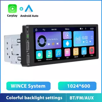 Podofo Android 13 1 Din GPS стерео радио автомобиль MP5 плеер с Bluetooth WIFI GPS FM радио приемник Suppport задняя камера