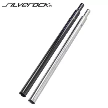 Подседельный штырь SILVEROCK-титановый, 31,8 мм, 535 мм, 600 мм для Brompton PIKES 3SIXTY, складной велосипедный подседельный штырь на 360 градусов, трубка 263G, детали велосипеда