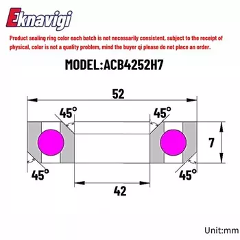 Подшипник ACB4252H7 радиально-контактный