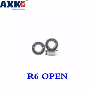 Подшипник Axk высокое качество R6 открытый 3/8 "x 7/8" X 7/32 "дюймов 9,525*22,225*5,558 мм Метрическая миниатюра шариковый подшипник с глубоким жёлобом