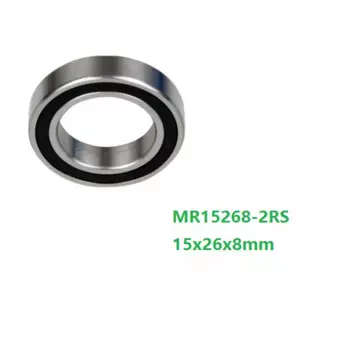 Подшипник Шариковый радиальный, 15x26x8 мм, MR15268-2RS MR15268RS MR15268 2RS, 10 шт./50 шт.