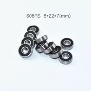 Подшипники из углеродистой стали, 10 шт., 604zz 605zz 606zz 607zz 608zz 608RS 624zz 625zz 626zz 627zz, металлические герметичные подшипники