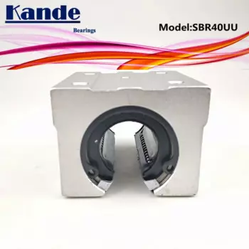 Подшипники Kande 1 шт. SBR40UU SBR40 UU SBR40 открытый подшипниковый блок CNC части скольжения для 40 мм линейной направляющей SBR40 40 мм SME40UU SME SBR